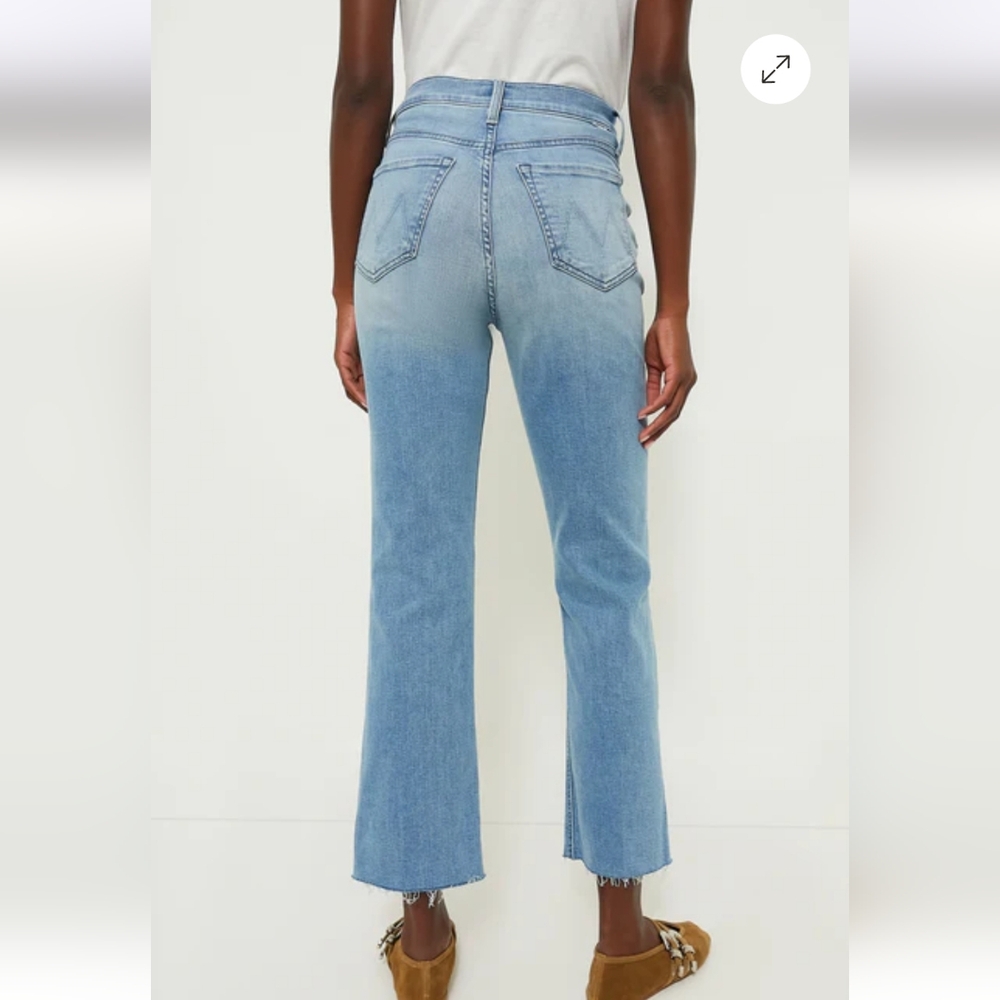 MOTHER denim The Stripper Ankle Fray. Size 25.